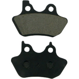 Drag Specialties Semi-Metallic Brake Pads Single Set For Harley 1721-0882