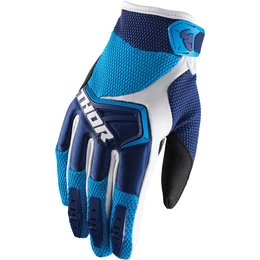 Thor Youth Boys Spectrum MX Gloves Blue