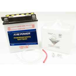 Fire Power 12V Standard Battery With Acid Pack 12N11-3A-1 Unpainted