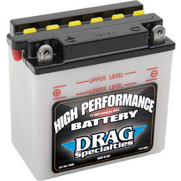 Drag Specialties 12V Conventional Pre-Filled Battery For Harley Suzuki 2113-0007