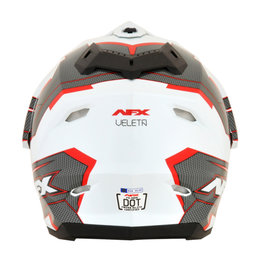 AFX FX-39DS FX39 DS Veleta Dual Sport Adventure Helmet Red
