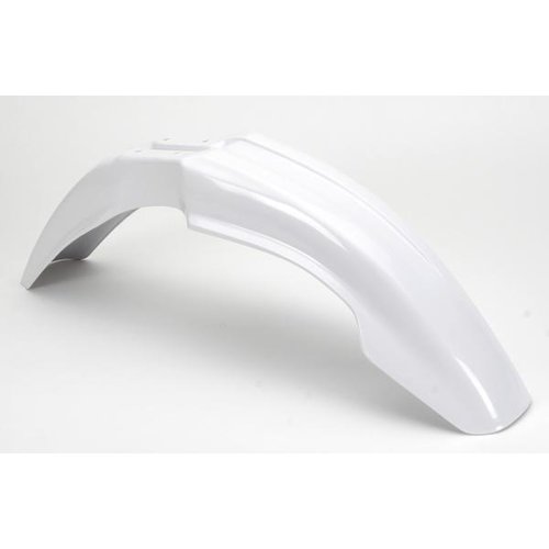 NEW HONDA XR 100 1985-2000 WHITE PLASTIC FRONT MOTORCYCLE FENDER MUD GUARD 
