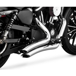 Vance & Hines Big Radius 2 Into 2 Full Exhaust System For Harley-Davidson 26067
