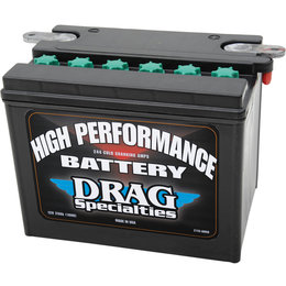 Drag Specialties YHD-12 12V Conventional Pre-Filled Battery For Harley 2113-0008