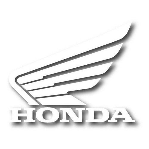 Honda vintage logo decal stickers in custom colors and sizes