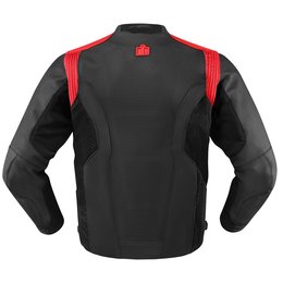 Red Icon Mens Hypersport Leather Jacket 2014