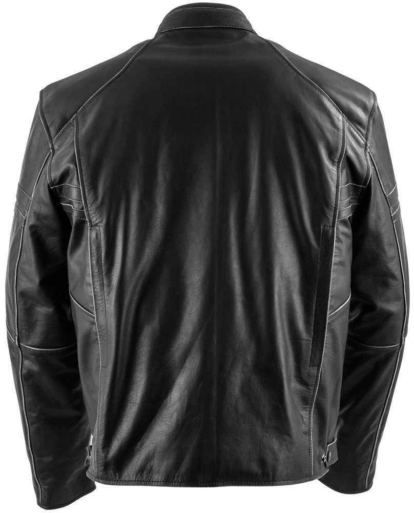 $300.00 Black Brand Mens Cutthroat Leather Jacket #264613