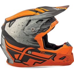 Fly Racing Toxin Resin Graphic MX Helmet Orange