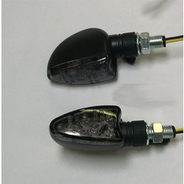 Black Bodies, Smoke Lenses Dmp Led Marker Lights Long 3v Arrow Black Smoke