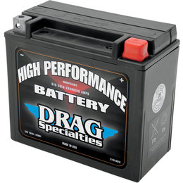 Drag Specialties YTX20HL 12V Conventional Pre-Filled Battery 2113-0012 Unpainted