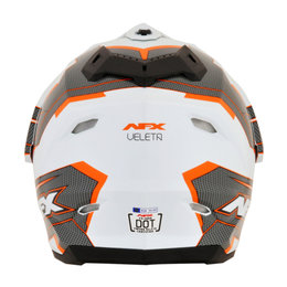 AFX FX-39DS FX39 DS Veleta Dual Sport Adventure Helmet Orange