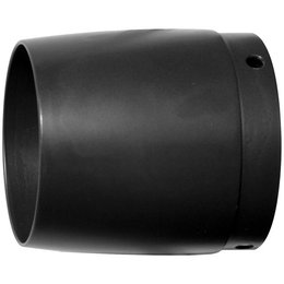 Black Rush 4000 Series Exhaust Tip Smooth Tapered End For Harley Davidson