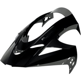 Black Gloss Icon Replacement Visor For Variant Dual Sport Helmet Black