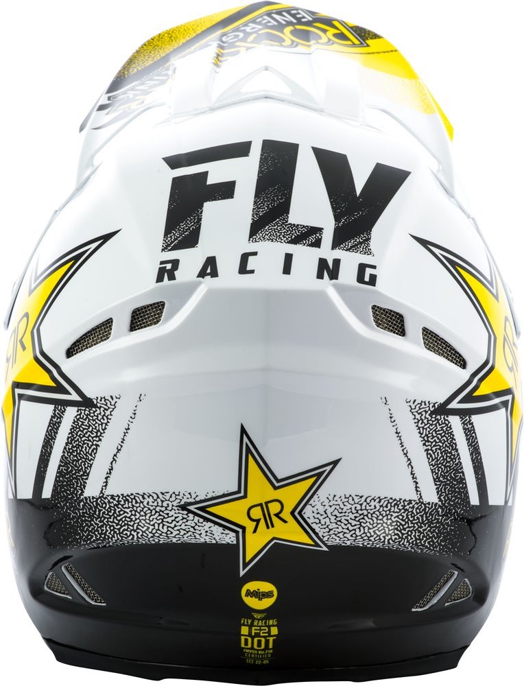 $309.95 Fly Racing F2 Carbon MIPS Rockstar Helmet #1099820