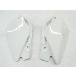 UFO Plastics Side Panels White For Honda CR 85R 03-07