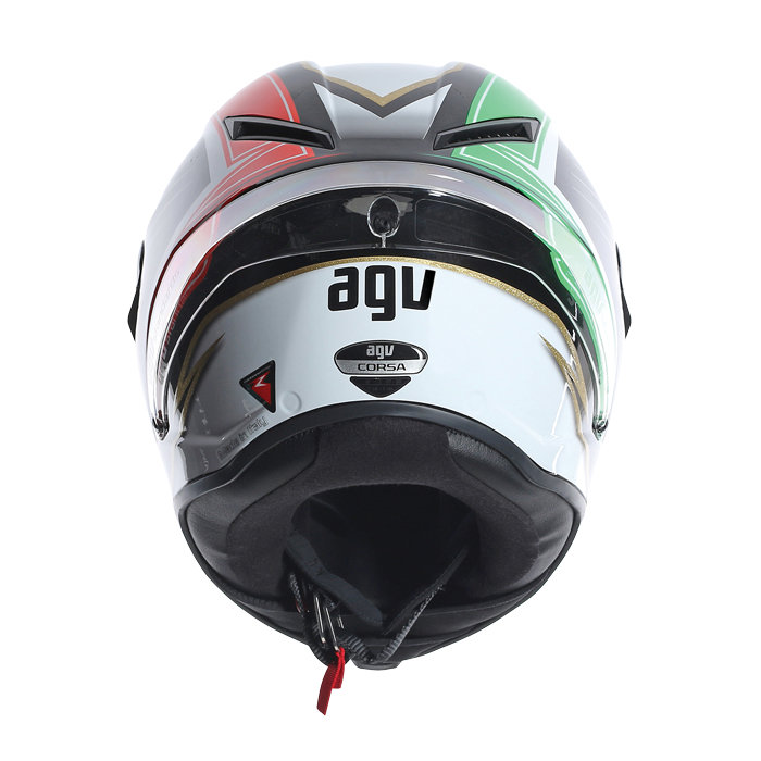 $849.95 AGV Corsa Racetrack Full Face Motorcycle Helmet #203685