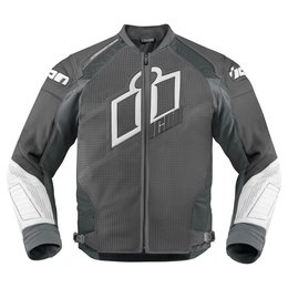 Grey Icon Mens Hypersport Prime Leather Jacket 2014
