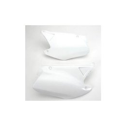 UFO Plastics Side Panels White For Honda CR 125R 250R 00-01