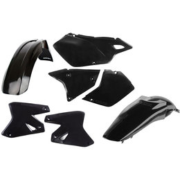 Acerbis Full Plastic Kit For Kawasaki KLX400 Suzuki DRZ400 Black 2041080001 Black