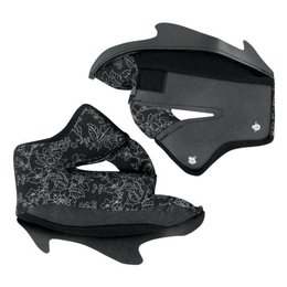 Floral Icon Repl Cheek Pad Set For Sizes To Airframe Helmet 25mm
