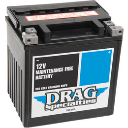 Drag Specialties 12V AGM Maintenance-Free Battery For Harley-Davidson 2113-0275