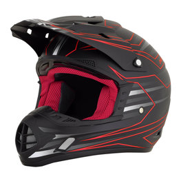 AFX FX-17 FX17 Mainline MX Helmet Black