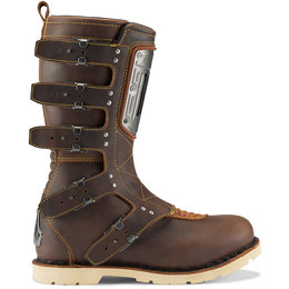 Icon Mens 1000 Collection Elsinore HP Leather Boots Brown