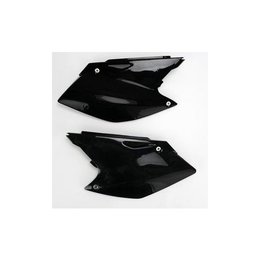 UFO Plastics Side Panels Black For Kawasaki KX 250F Suzuki RM-Z250
