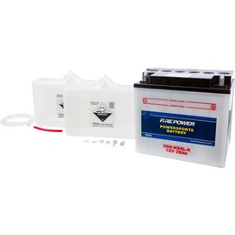 Fire Power 12V Heavy Duty Battery With Acid Pack C60-N24L-A Unpainted