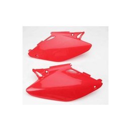 UFO Plastics Side Panels Red For Honda CR 125R 250R 02-07