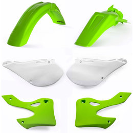 Acerbis Full Plastic Kit For Kawasaki KX125 KX250 Original 02 2071000243 Green