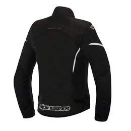 Black, White Alpinestars Womens Stella Gunner Waterproof Textile Jacket 2015 Blk White