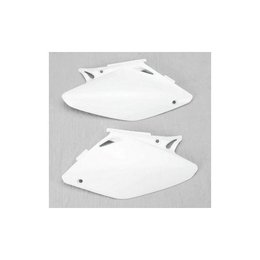 UFO Plastics Side Panels White For Honda CRF 450R 02-04