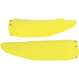 UFO Plastics Fork Sliders Guards Pair For Suzuki RM85 Yellow SU03907-102