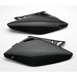 UFO Plastics Side Panels Black For Honda CRF 450R 02-04