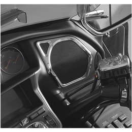 Chrome Show Front Speaker Accents For Honda Gl1800 06-10