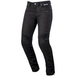 Alpinestars Womens Stella Riley Armored Denim Riding Pants Black