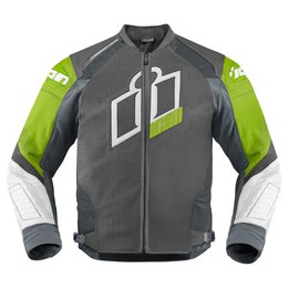 Green Icon Mens Hypersport Prime Leather Jacket 2014