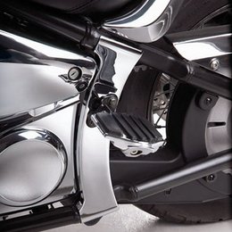 Chrome Show Swingarm Frame Cover For Kawasaki Vulcan 900