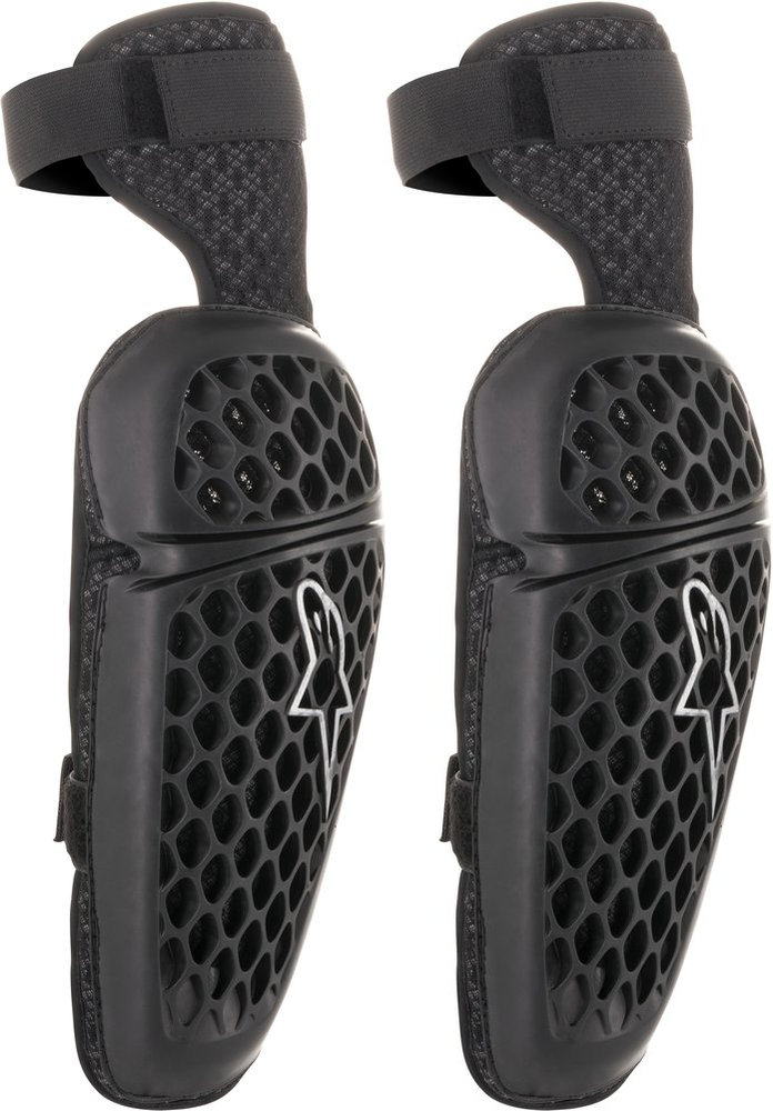 Pair Alpinestars Black Bionic Plus MX Elbow Pads 