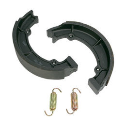 SBS All Weather Rear Brake Shoes With Springs Single Set Kawasaki VN800B 2060 Unpainted