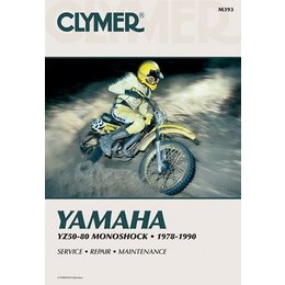 Clymer Repair Manual For Yamaha YZ50-80 Monoshock 78-90