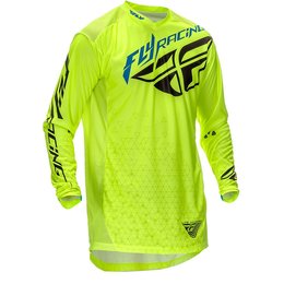 Fly Racing Mens Limited Edition Lite Hydrogen Jersey Yellow