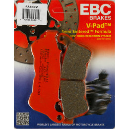 EBC V-Series Semi Sintered Front Brake Pads Single Set ONLY For Harley FA640V