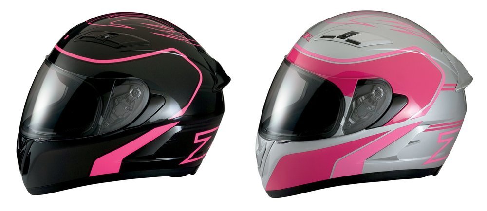 Women's Motorcycle Helmets - Open Face - Pink Glitter - Leather Bound Online
