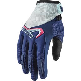 Thor Womens Spectrum Gloves Blue