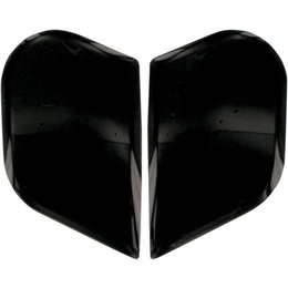 Black Icon Replacement Side Plate Kit For Alliance Full Face Helmet