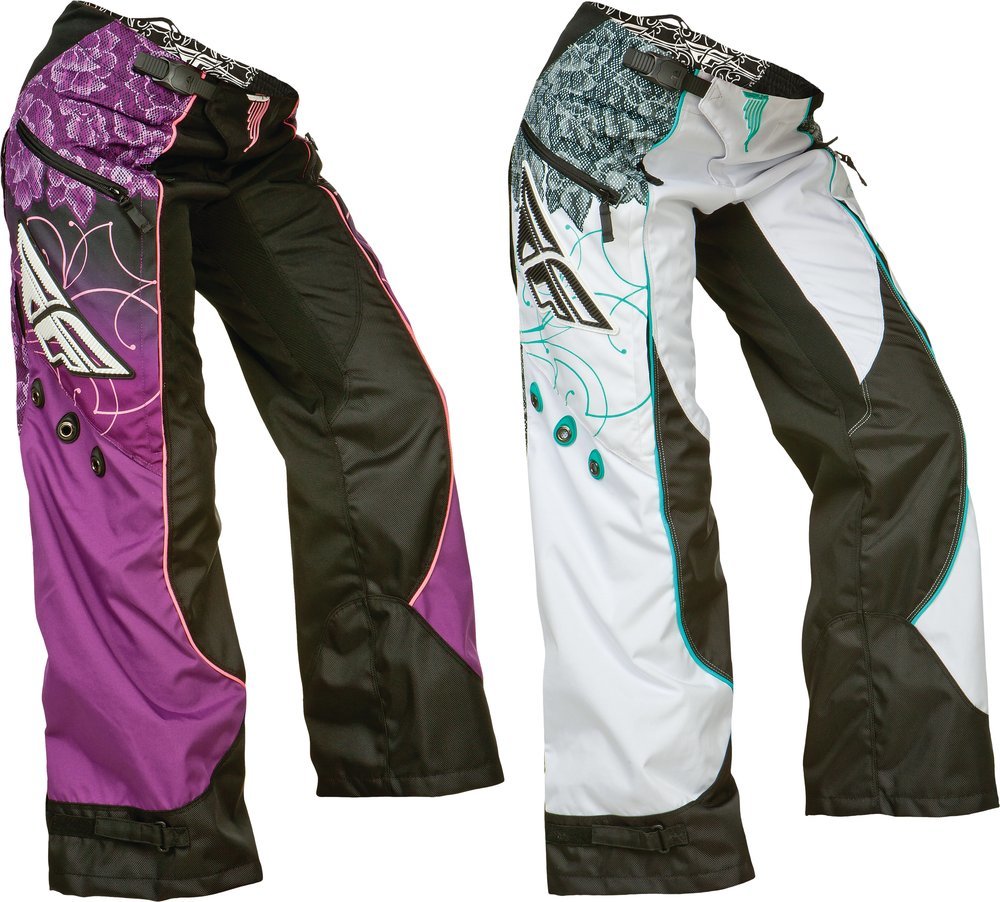 Fly Racing Womens Kinetic O.T.B Pants Neon/Pink/Hi-Vis Size 26 371-65903