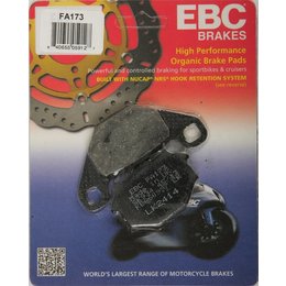 EBC Organic Rear Brake Pads Single Set ONLY For Aprilia MZ FA173 Unpainted