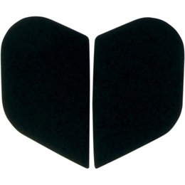 Black Rubatone Icon Replacement Side Plate Kit For Alliance Rubatone Full Face Helmet Black